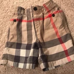 Burberry toddler shorts